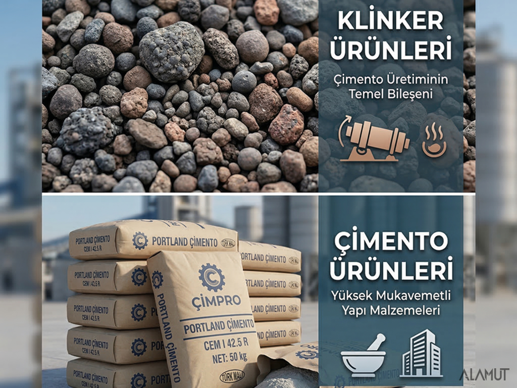 Çimento ve Klinker Ürünleri